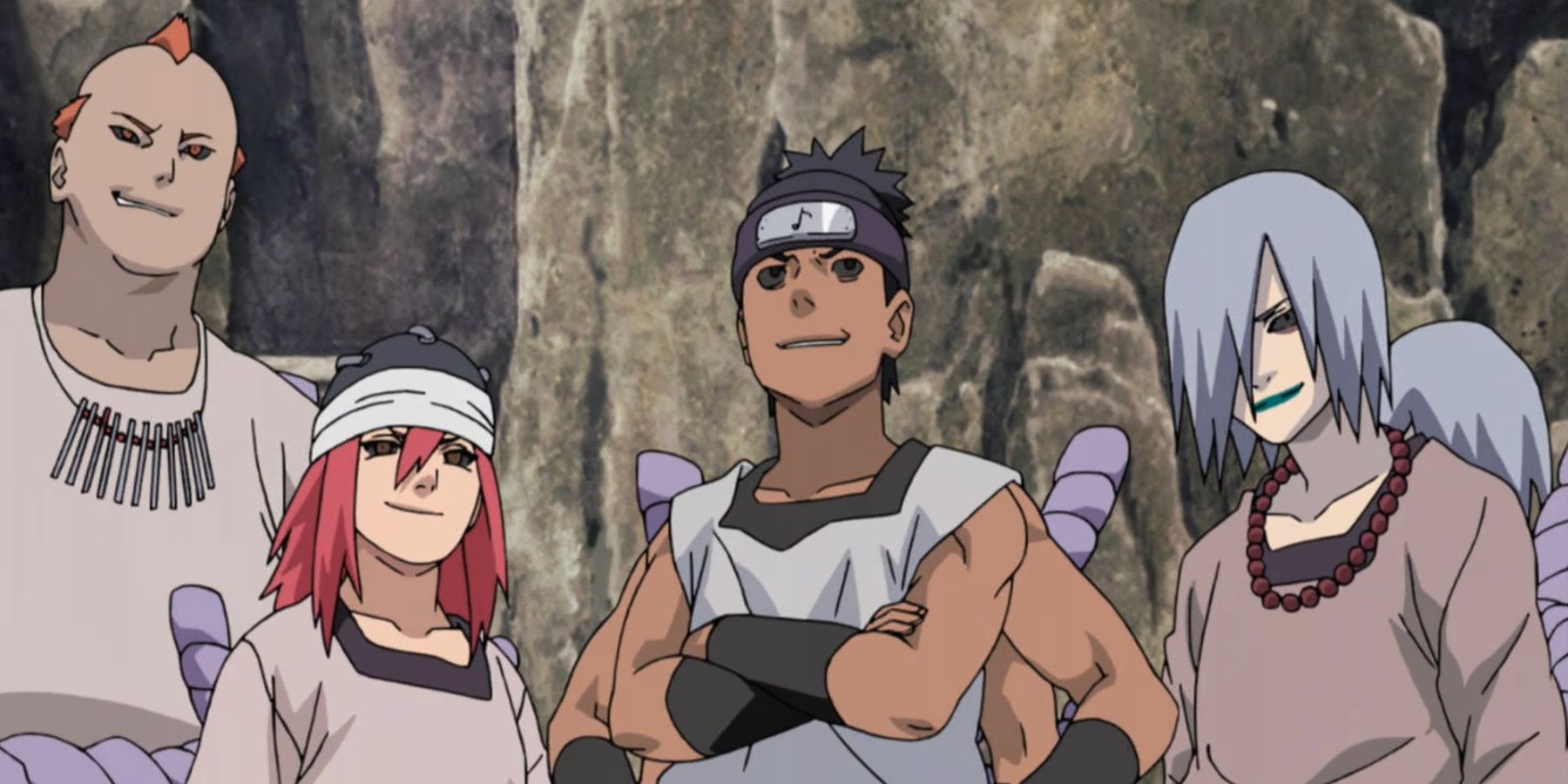 Sound Four from Naruto Anime